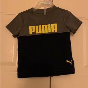 Boys puma short set comes with matching shorts